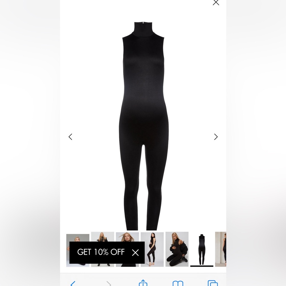 Bumpsuit black size medium